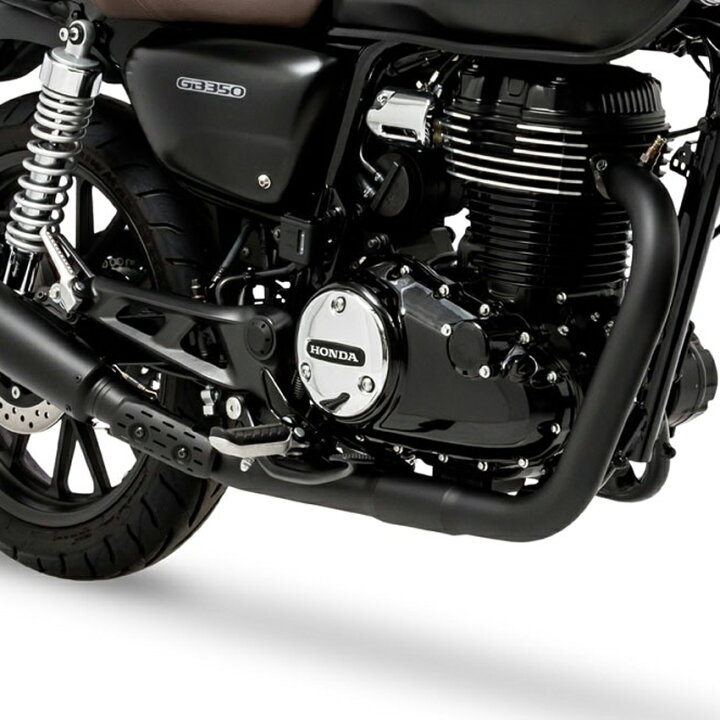 楽天市場】ホンダ GB350 BRS フロントエキゾーストパイプ ブラック 