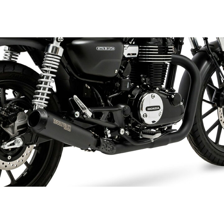 楽天市場】ホンダ GB350 BRS フロントエキゾーストパイプ ブラック 