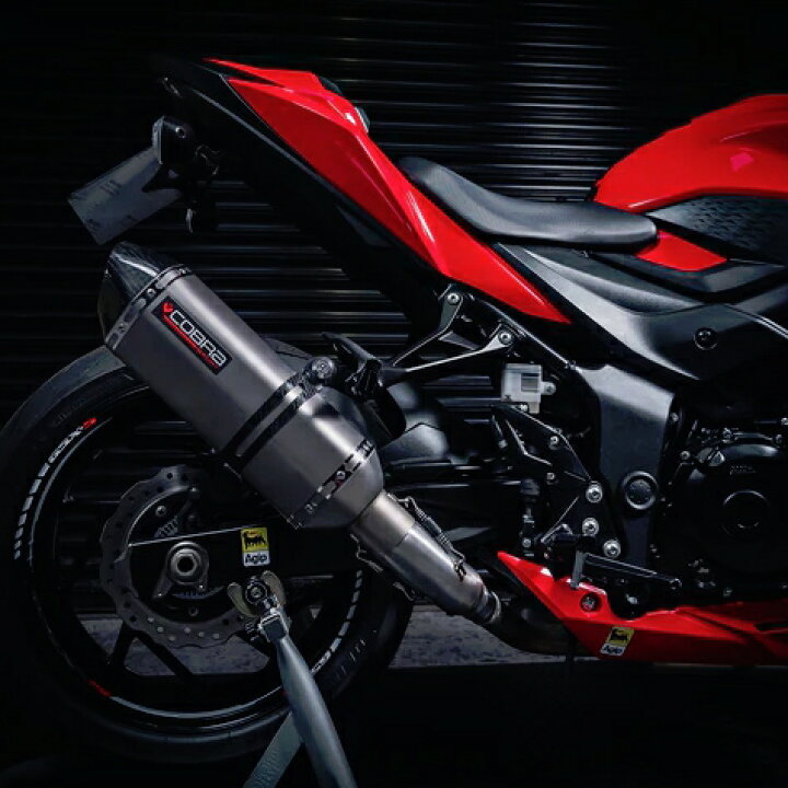 楽天市場】スズキ GSX-S750 2017-21 スリップオンマフラー チタン 