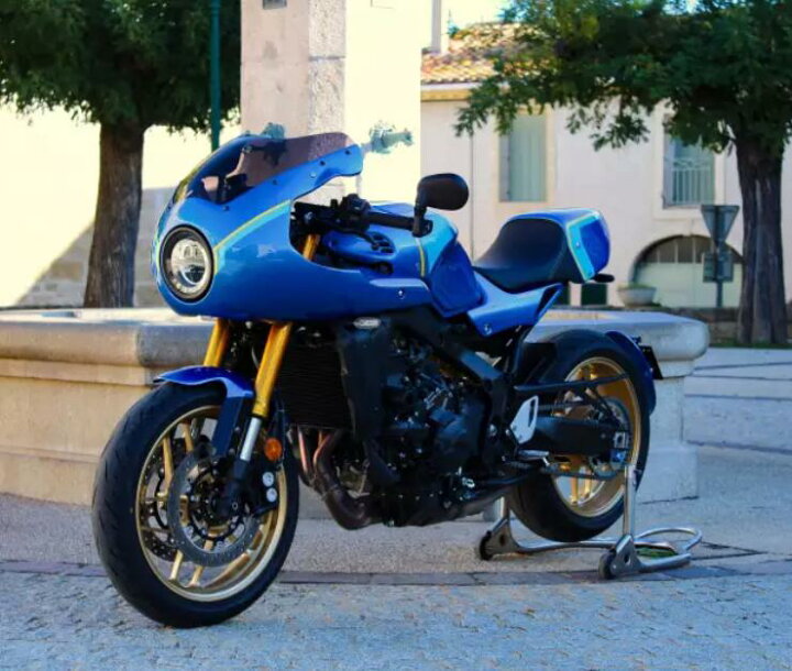 楽天市場】ヤマハ XSR900 2022- ロケットカウル ブルー S2コンセプト  