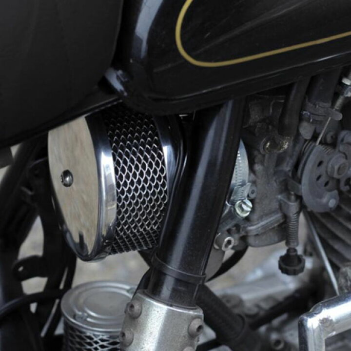楽天市場】ヤマハ SR400/500 新型オールドタイプエアクリーナー 