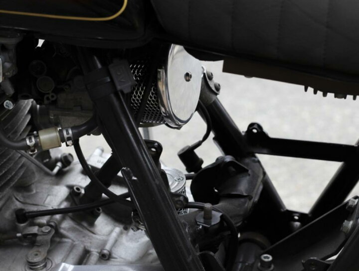 楽天市場】ヤマハ SR400/500 新型オールドタイプエアクリーナー 