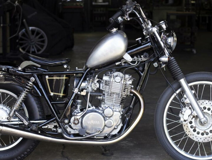 SR400 ピーナッツタンクキット ガレージT＆F（sr400 チョッパー ボバー 