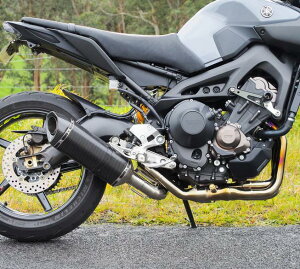 ★エントリーでポイント10倍★MT-09 16-20 カーボン/チタン フルエキゾーストマフラー Vandemon