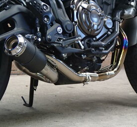 YZF-R7, MT-07, XSR700 14- チタン/カーボン フルエキゾーストマフラー Vandemon Performance(ヴァンデモンパフォーマンス)