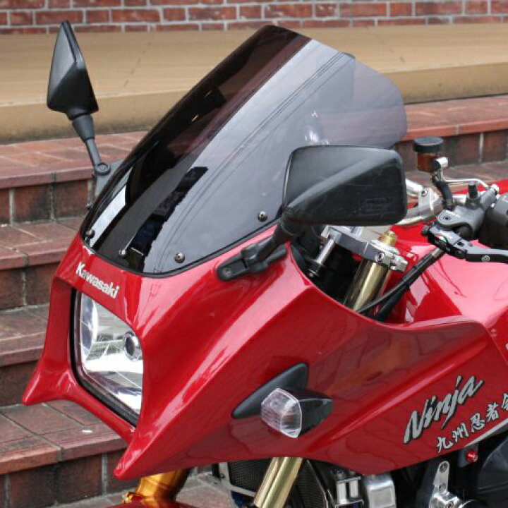楽天市場】カワサキ GPZ900R スクリーン(スモーク) ACRY Point 