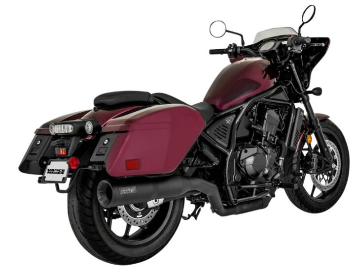 楽天市場】レブル1100T ハイアウトプット スリップオンマフラー マット 