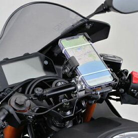 マルチバー(ショート) USBポート付 USB-A　ステムクランプタイプ DAYTONA