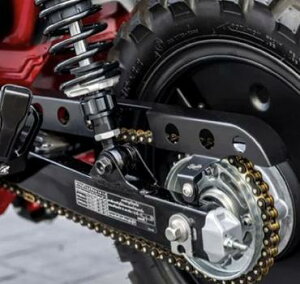 ★エントリーでポイント10倍★Dax 125 チェーンカバー DX015 ブラック K-SPEED