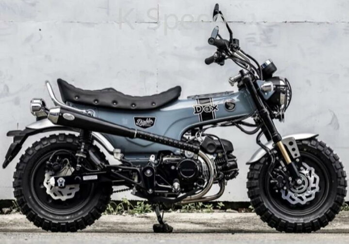 楽天市場】Dax 125 超ローダウン8cm！リアサス (285mm) ＆フロント 