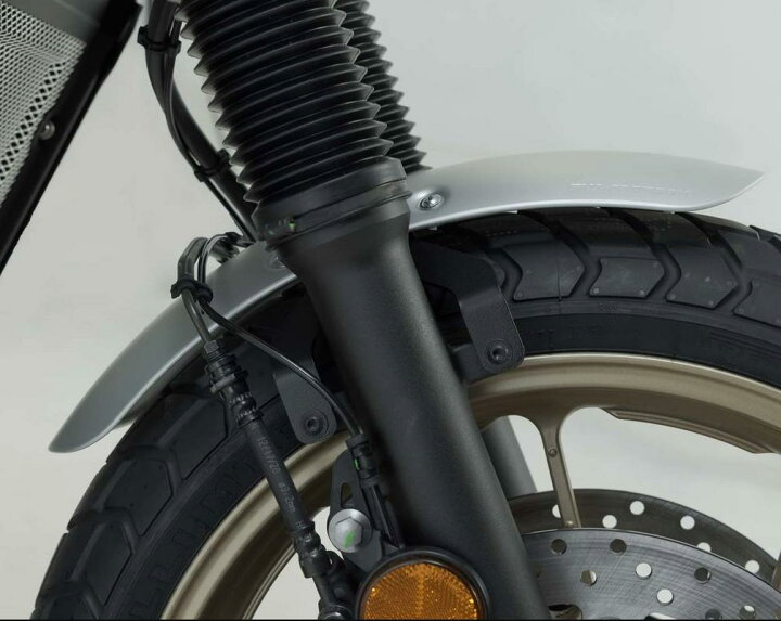 楽天市場】XSR700 21～ フロントショートフェンダー シルバー 