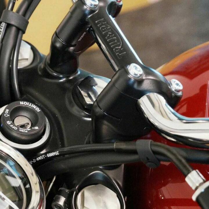 楽天市場】トライアンフ ボンネビルT120 16〜 ハンドル ライザー 