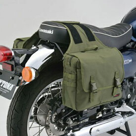 振り分けサドルバッグMIL 20L (グリーン) DHS-11 DAYTONA
