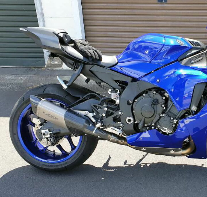 楽天市場】YZF-R1/-R1M 15-23 チタン/カーボン フルエキゾースト 
