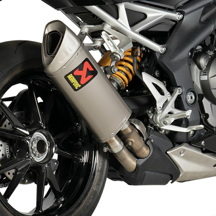 楽天市場】スピードトリプル 1200RS/RR チタン スリップオンマフラー 