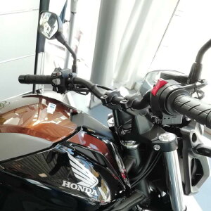 NC750S/X �n���h���o�[���C�U�[ 30mmUP 21mmOffset �u���b�N VOIGT MOTO TECHNIK