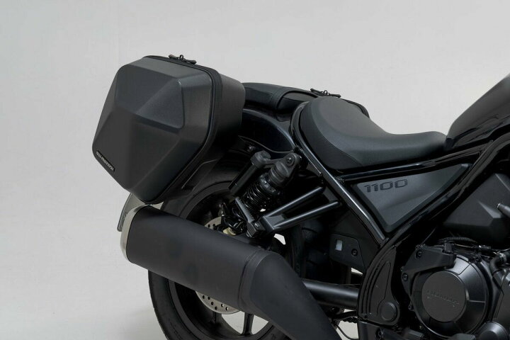 楽天市場】レブル1100 SLC サドルバッグ サイドキャリア サポート 左側 