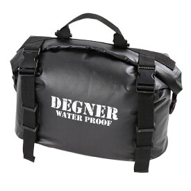 DEGNER WATER PROOF SIDE BAG (デグナー 防水サイドバッグ) ブラック