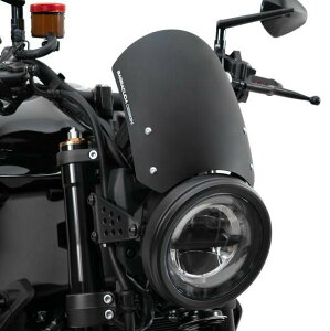 ���}�n XSR900 (2022-) �X�N���[�� �A���~ �u���b�N BARRACUDA(�o���N�[�_)