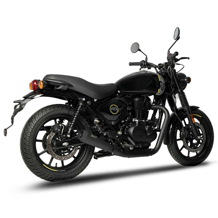 楽天市場】ハンター350 レーシング SS スリップオンマフラー (ブラック 