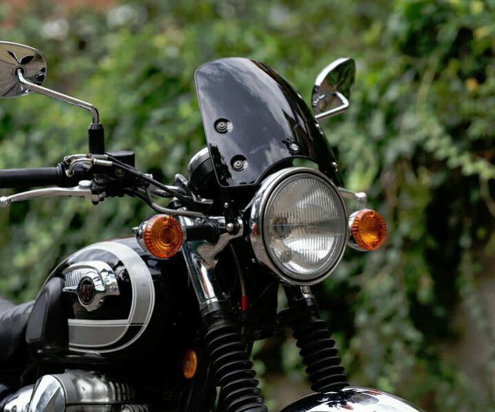 楽天市場】W800 2019～ メグロK3 スクリーン 