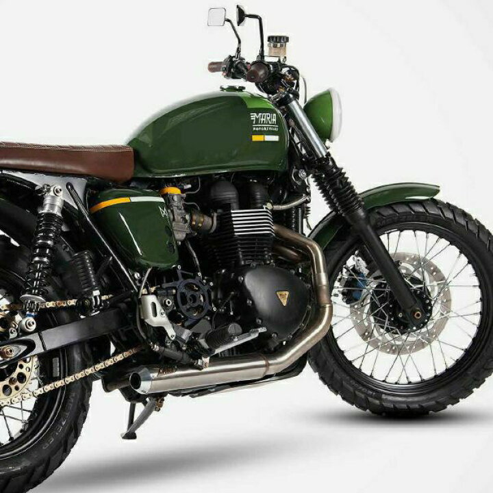 楽天市場】空冷ボンネビル T100 SE スラクストン スクランブラー フル 