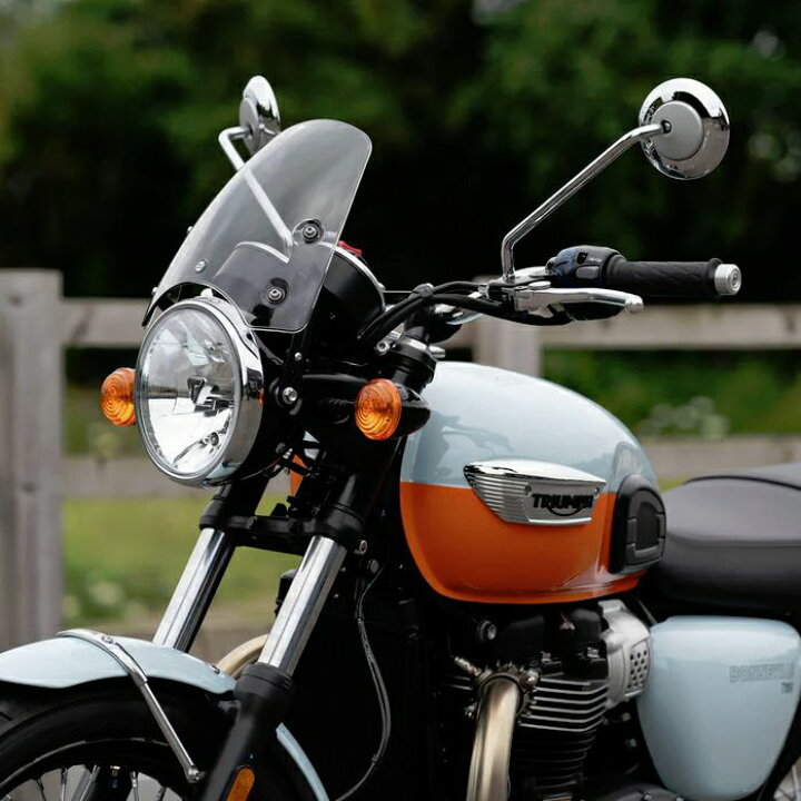 楽天市場】空冷 水冷 ボンネビル T100 T120 スクリーン 
