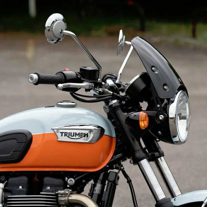楽天市場】空冷 水冷 ボンネビル T100 T120 スクリーン 