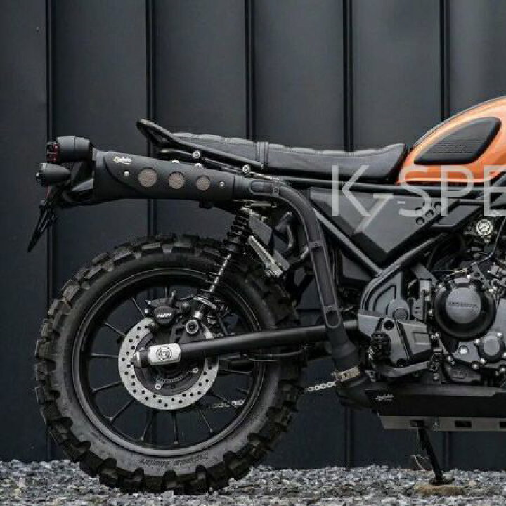 楽天市場】ホンダ CL250/500 レトロスクランブラー スリップオン 