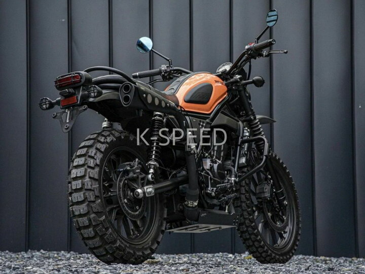 楽天市場】ホンダ CL250/500 レトロスクランブラー スリップオン 
