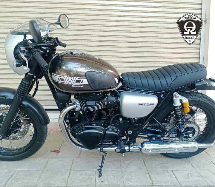 楽天市場】W400, W650, W800 カスタムシート タイプ5 コンフォート仕様 