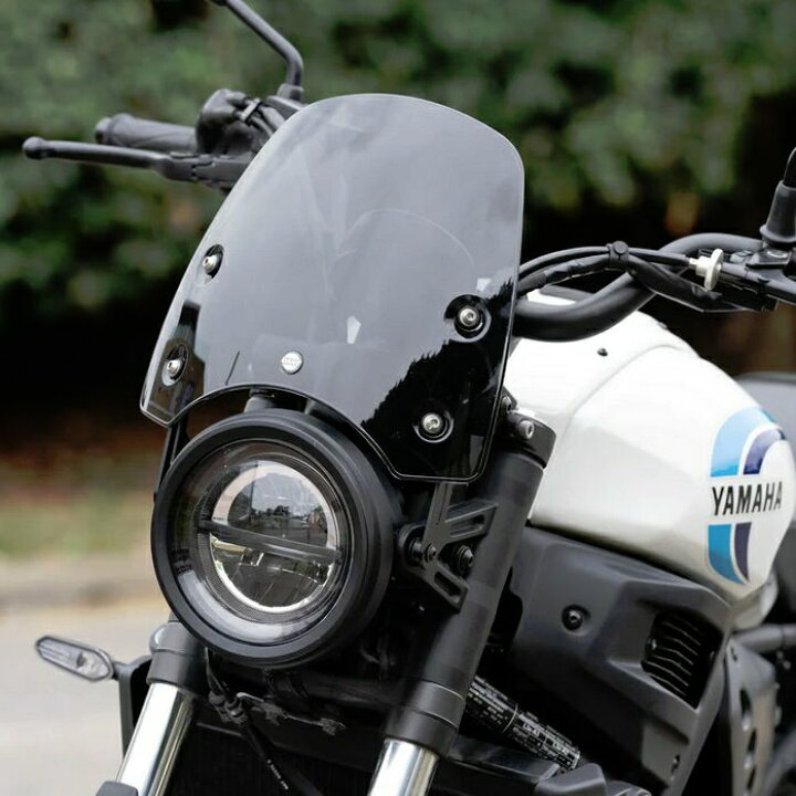 楽天市場】XSR700 2022〜 スクリーン クラシックS3 ダークスモーク