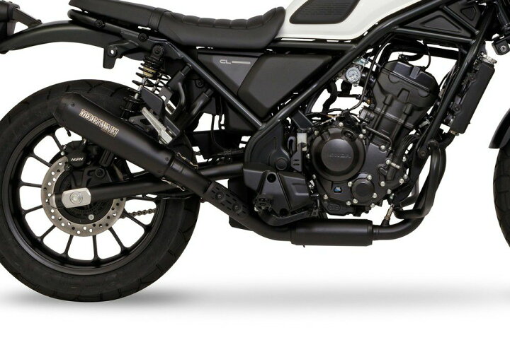 楽天市場】ホンダ CL250 フルエキゾーストマフラー SHORT MEGAPHONE 