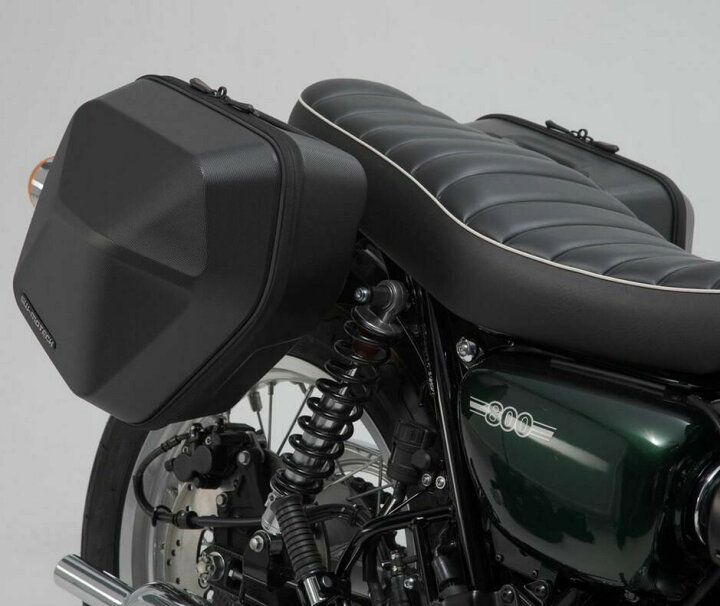 楽天市場】W800 18～23 URBAN ABS サイドケースシステム バッグ SW 