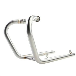 スピードツイン スラクストン フルエキゾーストマフラー "2-2 Drag Pipe" ブリティッシュカスタム