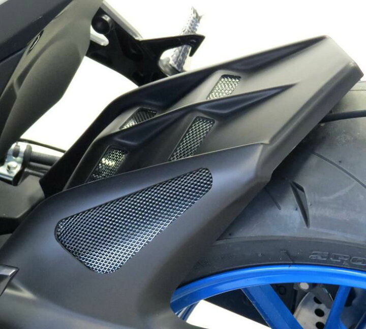楽天市場】GSX-8S リアインナーフェンダー マットブラック/シルバー 