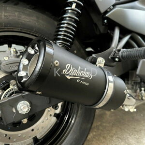 カワサキ エリミネーター スリップオンマフラー ブラック K-SPEED