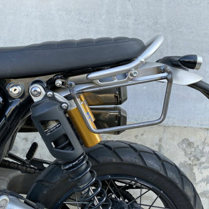 楽天市場】トライアンフ スクランブラー1200 サドルバッグ ステー 
