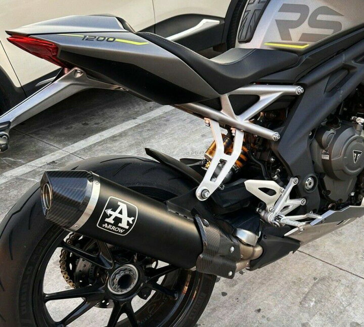楽天市場】スピードトリプル1200RS/RR 21- スリップオンマフラー EURO5 