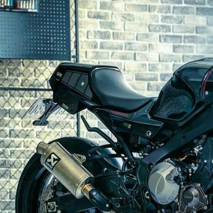 楽天市場】ヤマハ XSR900 C-S シングルシートカウル ブラック HooBue 