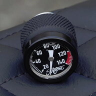トライアンフ 水冷 ツインエンジン 油温計付き オイルフィラーキャップ 摂氏(°C) Motone