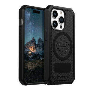 Gg[Ń|Cg10{ROKFORM iPhone15 Pro "RUGGED CASE" oCN X}z}Eg X}zz_[