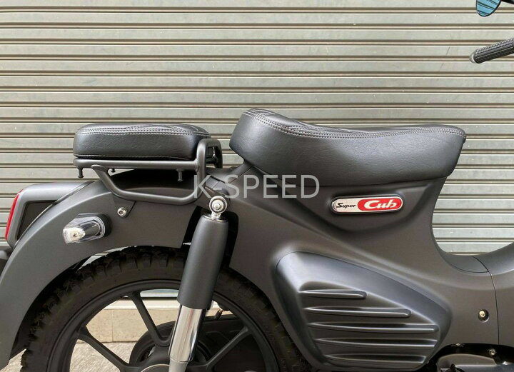 楽天市場】スーパーカブ C125 前後 クッション シート Diabolus 