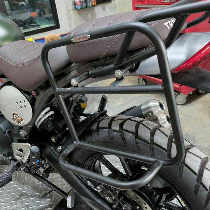 楽天市場】トライアンフ スクランブラー400X/スピード400 サイド 