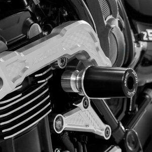カワサキ Z900RS/CAFE スライダーキット ハニカムサブフレーム用 シャイニングシルバー ARCHI