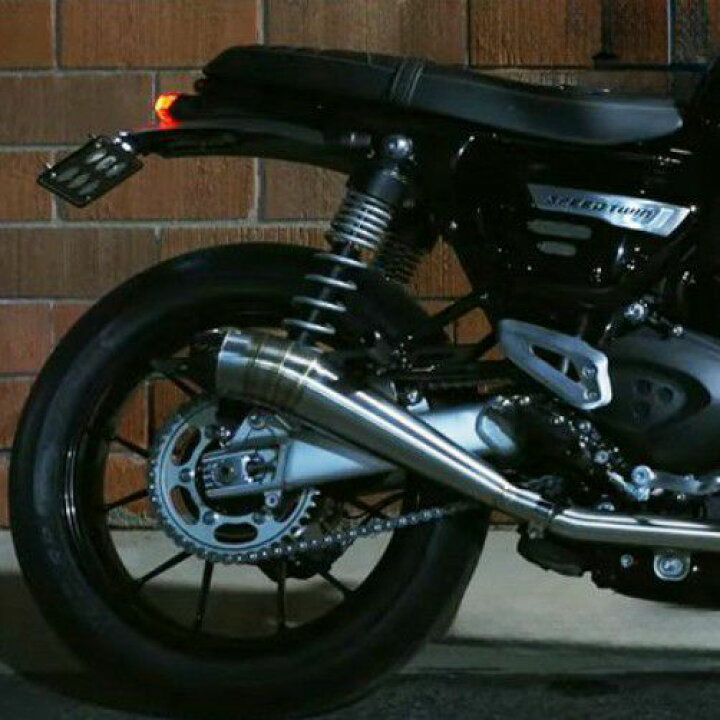 楽天市場】トライアンフ スラクストン900 スリップオンマフラー GP 