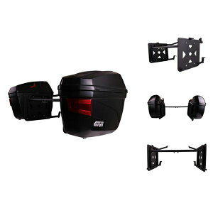 MT-07/XSR700 15〜 サイドケースラック 22LT GIVI モノキーサイドケース付 T-REX レーシング