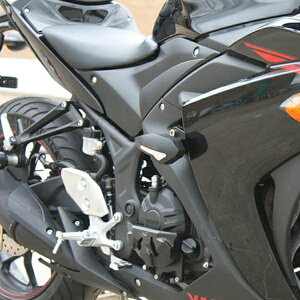 MT-25/03/YZF-R25/R3 �t���[���X���C�_�[ �u���b�N T-Rex ���[�V���O