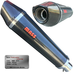 BMW RnineT Tromb �J�[�{�� �X���b�v�I���}�t���[ �J�[�{���`�b�v MASS Exhaust