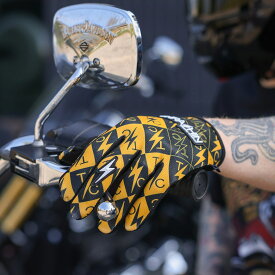 Thrashin Supply ステルスグローブ ブラック&イエロー チェッカー